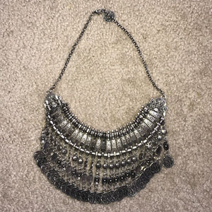 Silver Egyptian Style Necklace